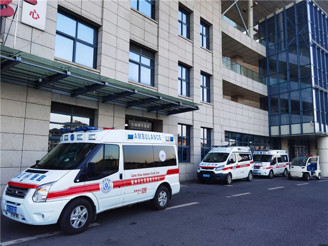 张北救护车出租服务案例4