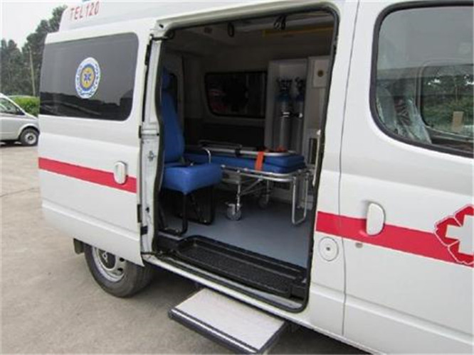 张北救护车出租服务案例7